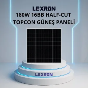 Lexron 160 W Half-Cut TOPCon Güneş Paneli