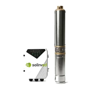 Solinved 4000 W 4-6" AC/DC Solar Dalgıç Pompa — 30 m³/saat, 100 m Basma