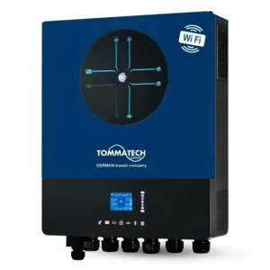 TommaTech 11 kW 48V MPPT'li Akıllı İnverter — Wi-Fi, Paralel Bağlanabilir
